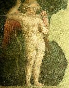 cupid returning an arrow to the quiver Piero della Francesca